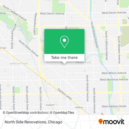 North Side Renovations map