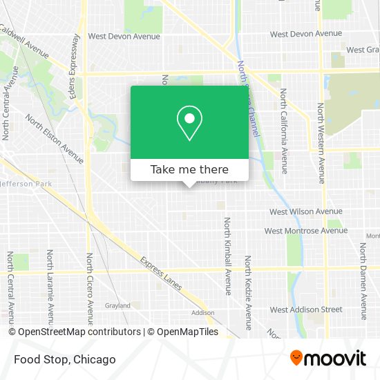 Food Stop map