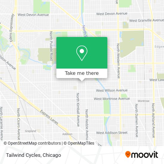 Tailwind Cycles map