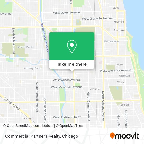 Commercial Partners Realty map