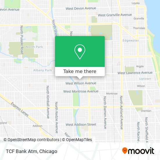 TCF Bank Atm map