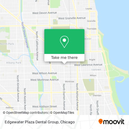 Mapa de Edgewater Plaza Dental Group
