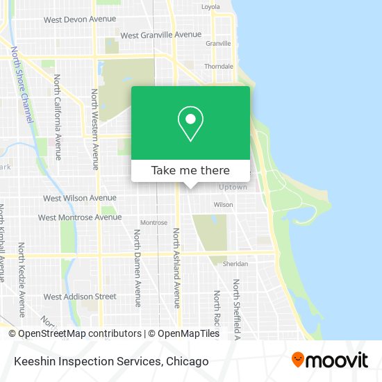 Mapa de Keeshin Inspection Services