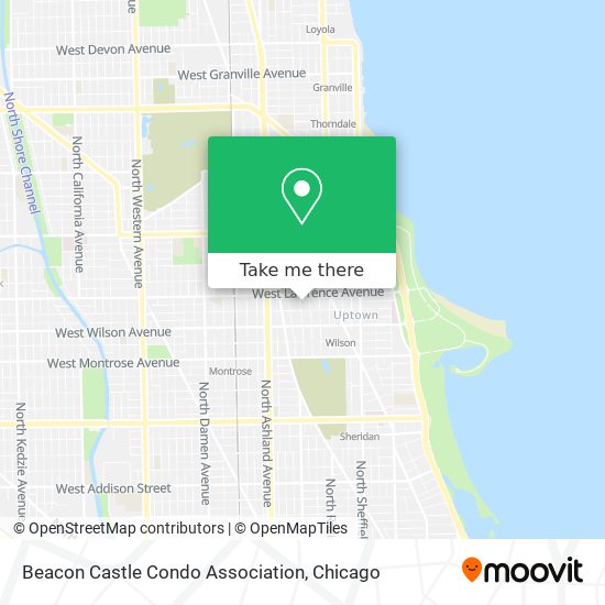 Beacon Castle Condo Association map