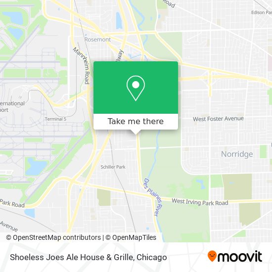 Shoeless Joes Ale House & Grille map