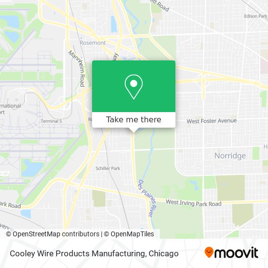 Cooley Wire Products Manufacturing map