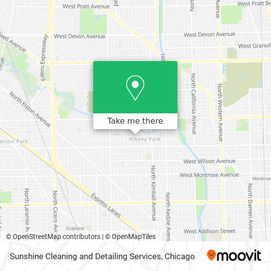 Sunshine Cleaning and Detailing Services map