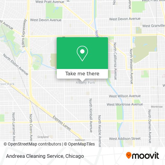 Mapa de Andreea Cleaning Service