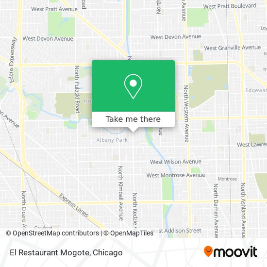 El Restaurant Mogote map