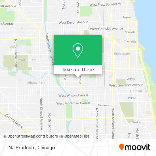 TNJ Products map