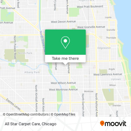 All Star Carpet Care map