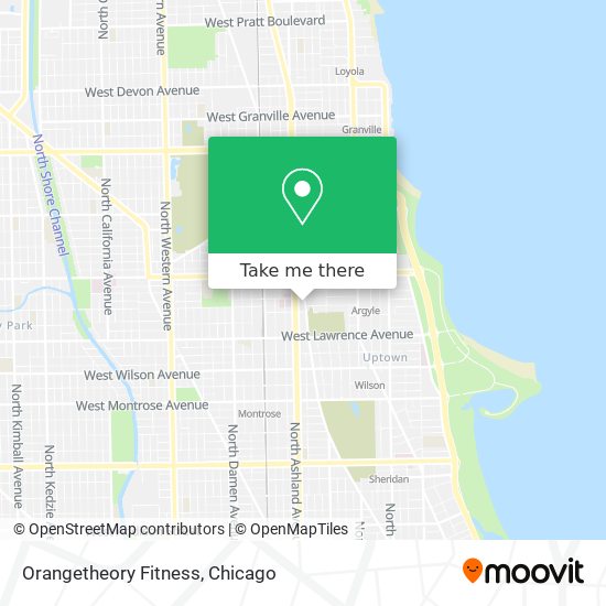 Orangetheory Fitness map