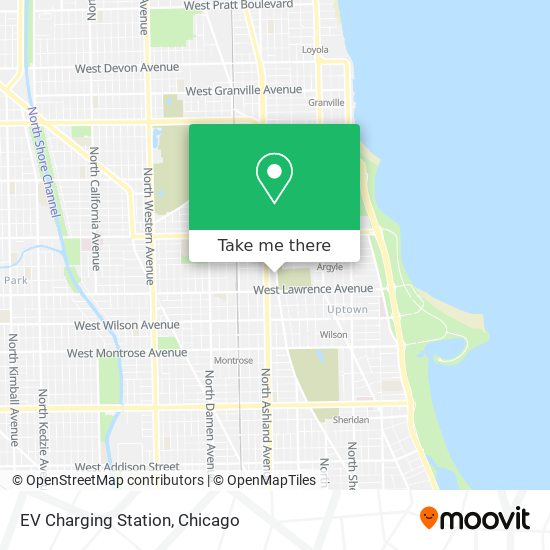 EV Charging Station map