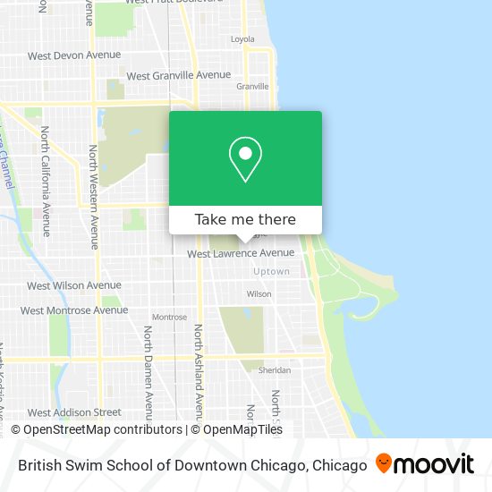 Mapa de British Swim School of Downtown Chicago