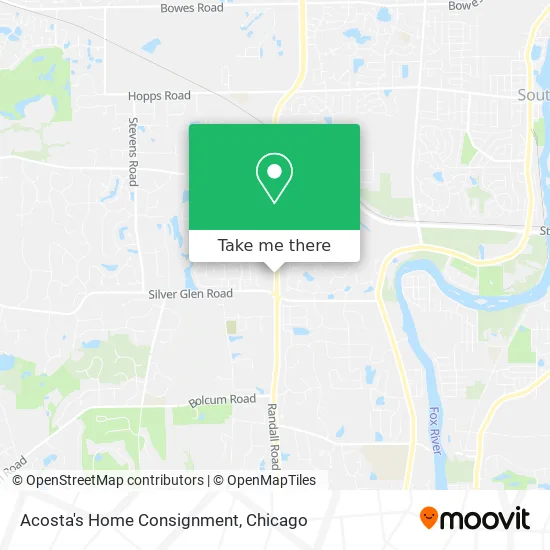 Acosta's Home Consignment map