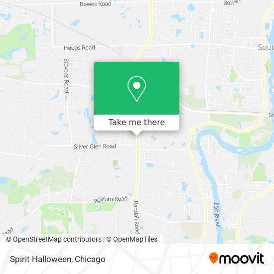 Spirit Halloween map