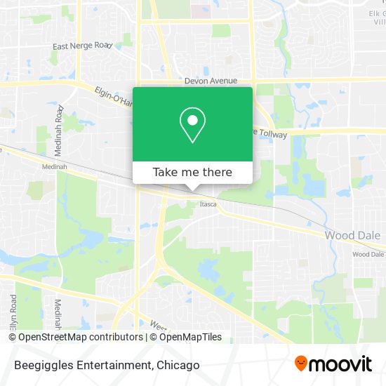 Beegiggles Entertainment map