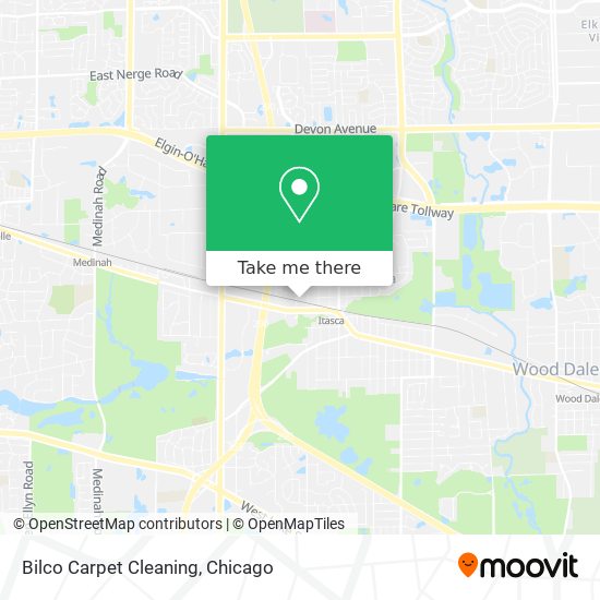 Bilco Carpet Cleaning map