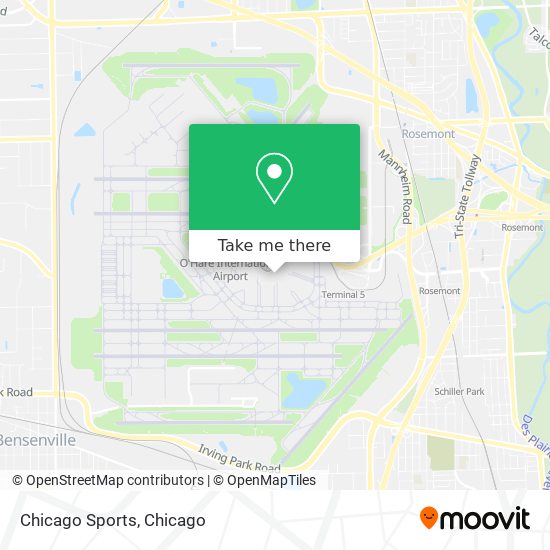 Mapa de Chicago Sports