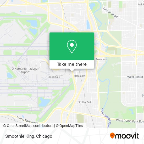 Smoothie King map