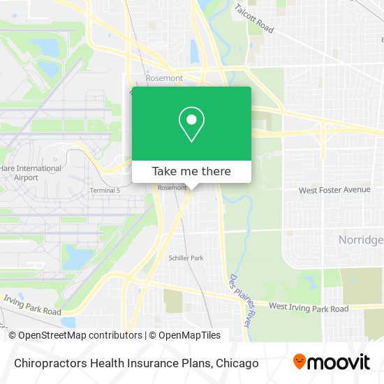 Chiropractors Health Insurance Plans map