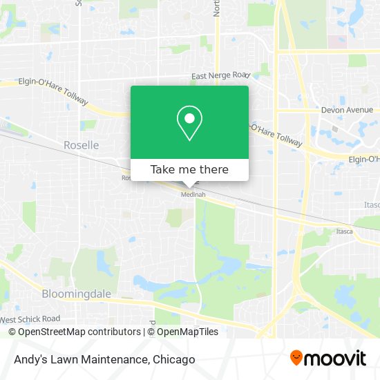 Mapa de Andy's Lawn Maintenance