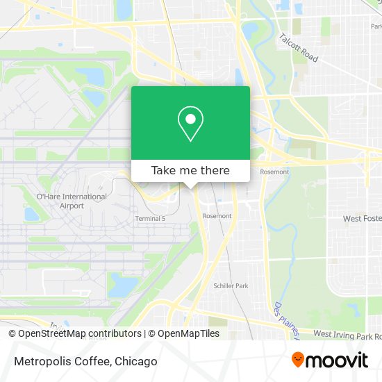 Metropolis Coffee map