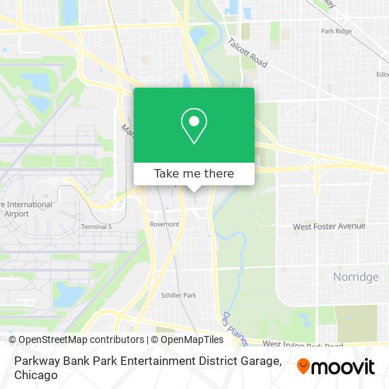Parkway Bank Park Entertainment District Garage map