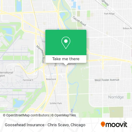 Goosehead Insurance - Chris Scavo map