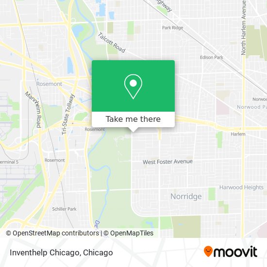 Mapa de Inventhelp Chicago