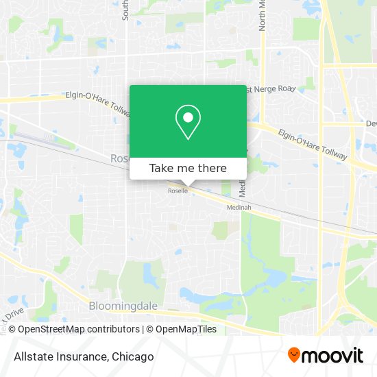 Allstate Insurance map