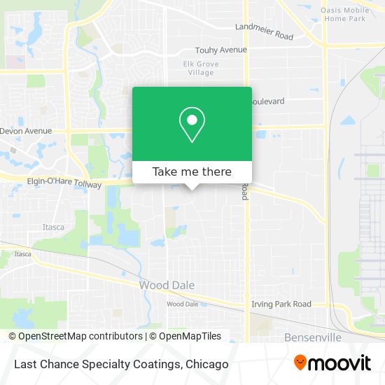 Mapa de Last Chance Specialty Coatings