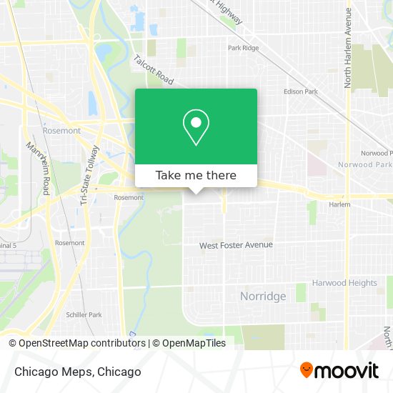 Mapa de Chicago Meps