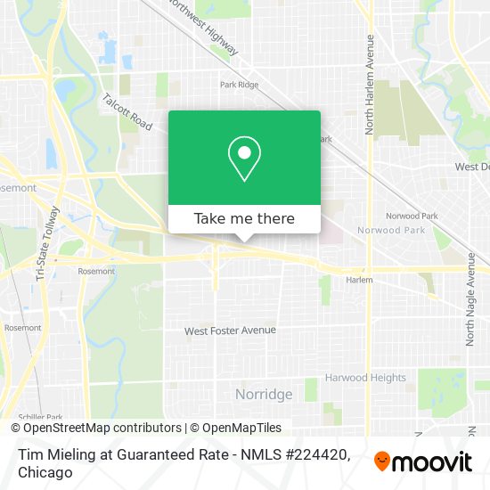 Mapa de Tim Mieling at Guaranteed Rate - NMLS #224420