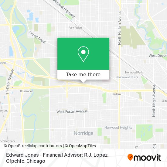 Edward Jones - Financial Advisor: R.J. Lopez, Cfpchfc map