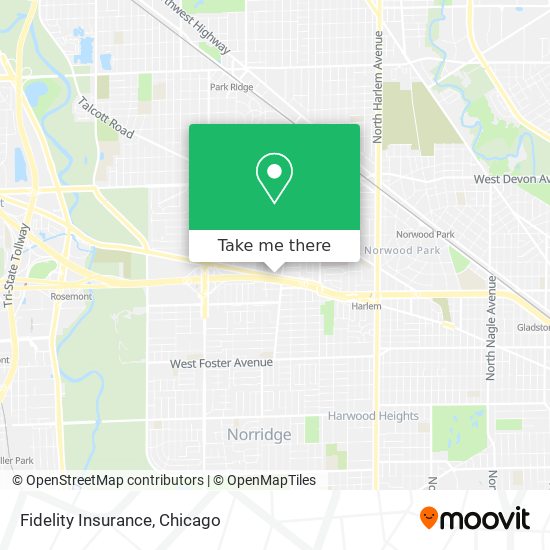 Fidelity Insurance map