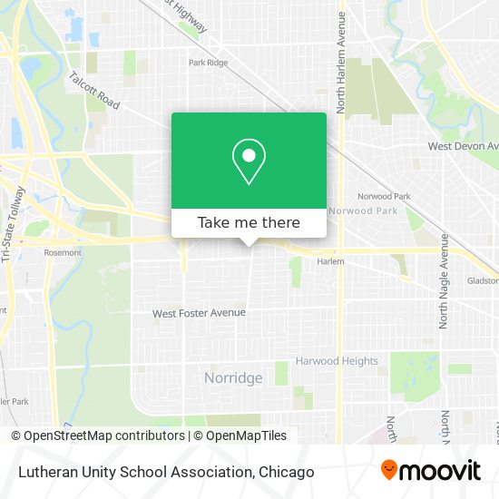 Lutheran Unity School Association map