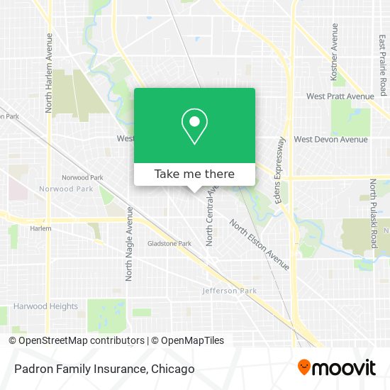 Padron Family Insurance map