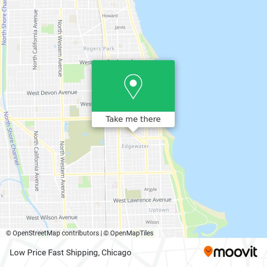 Low Price Fast Shipping map