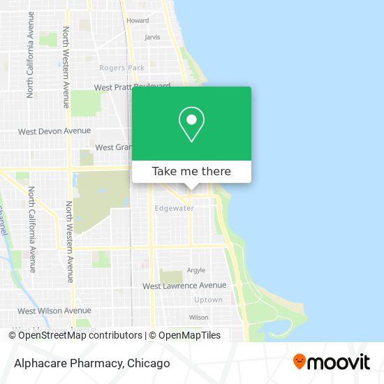 Mapa de Alphacare Pharmacy