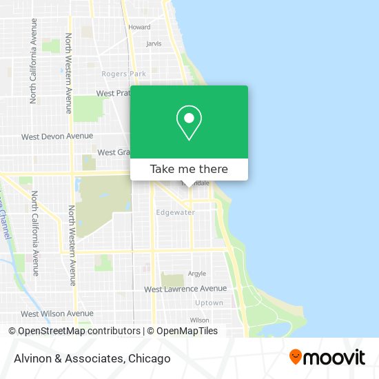 Alvinon & Associates map