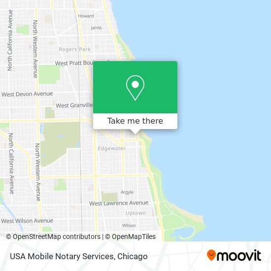 USA Mobile Notary Services map