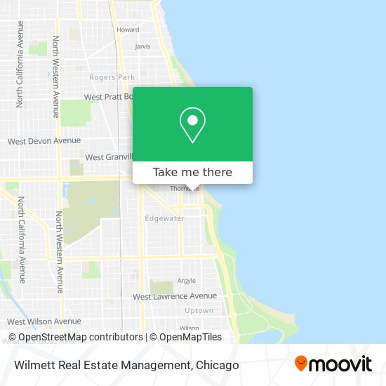 Mapa de Wilmett Real Estate Management