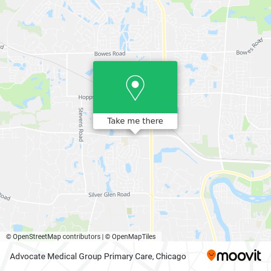 Mapa de Advocate Medical Group Primary Care