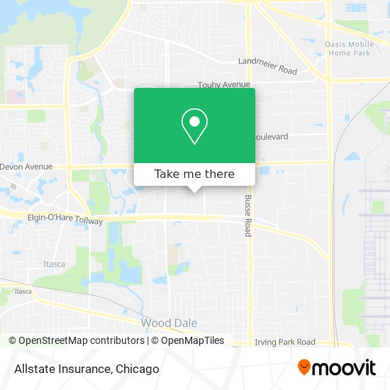 Allstate Insurance map