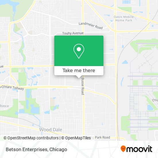 Betson Enterprises map