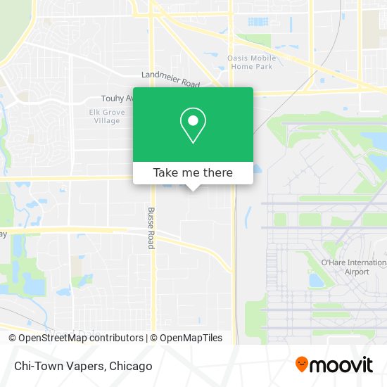 Chi-Town Vapers map