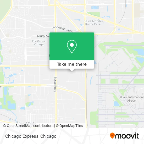 Chicago Express map