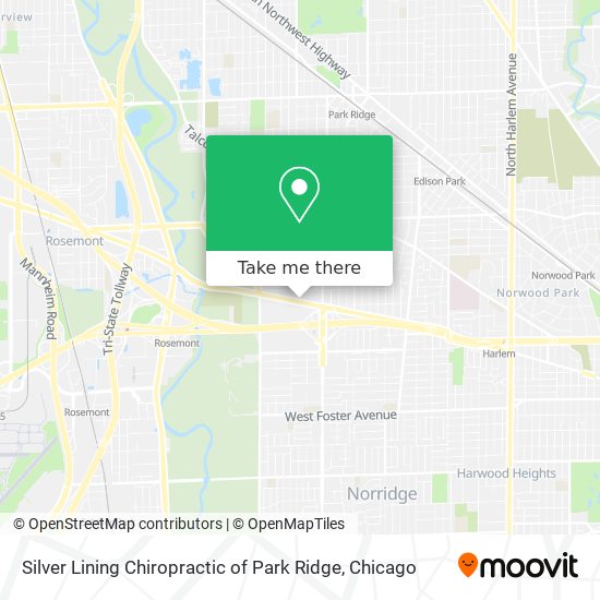 Mapa de Silver Lining Chiropractic of Park Ridge