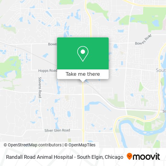 Randall Road Animal Hospital - South Elgin map